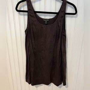 Eileen Fisher Silk Scoop Neck Tank M